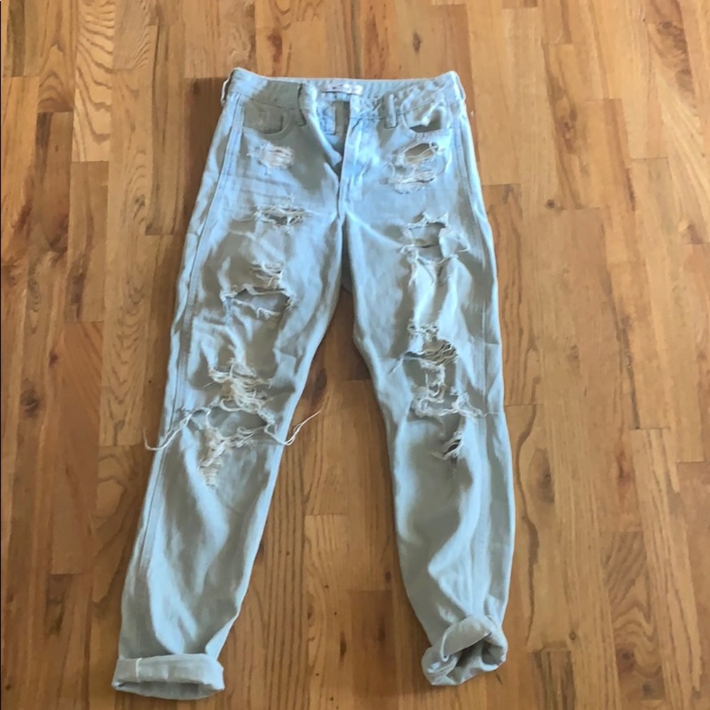 Hollister ripped jeans